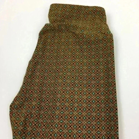 New Lularoe One Size OS leggings Floral 2-12 - Picture 2 of 7